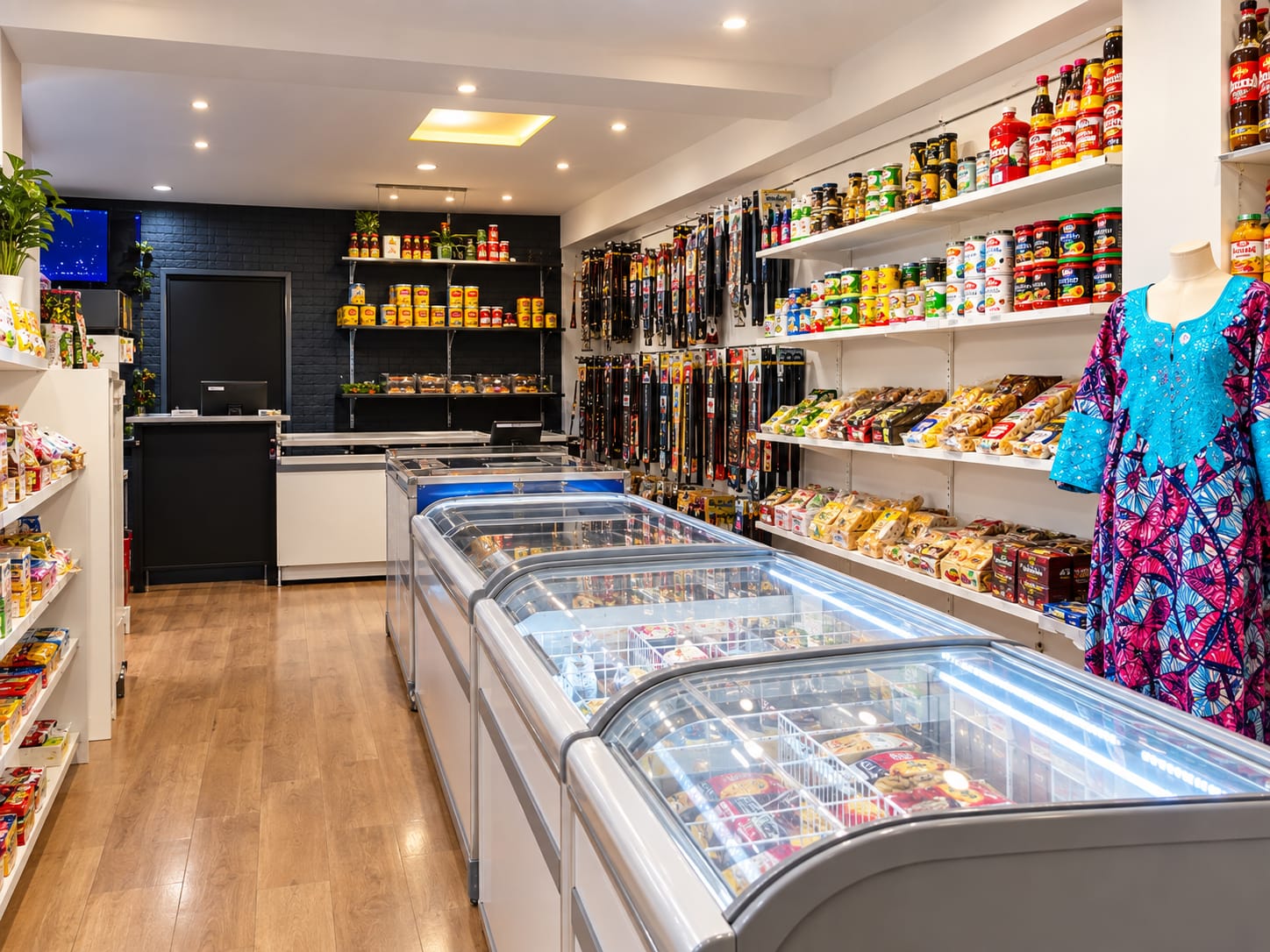 Produits proposés à la vente dans la boutique